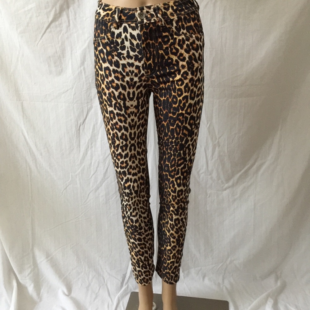 Leopard print jeans - Picture 4 of 7